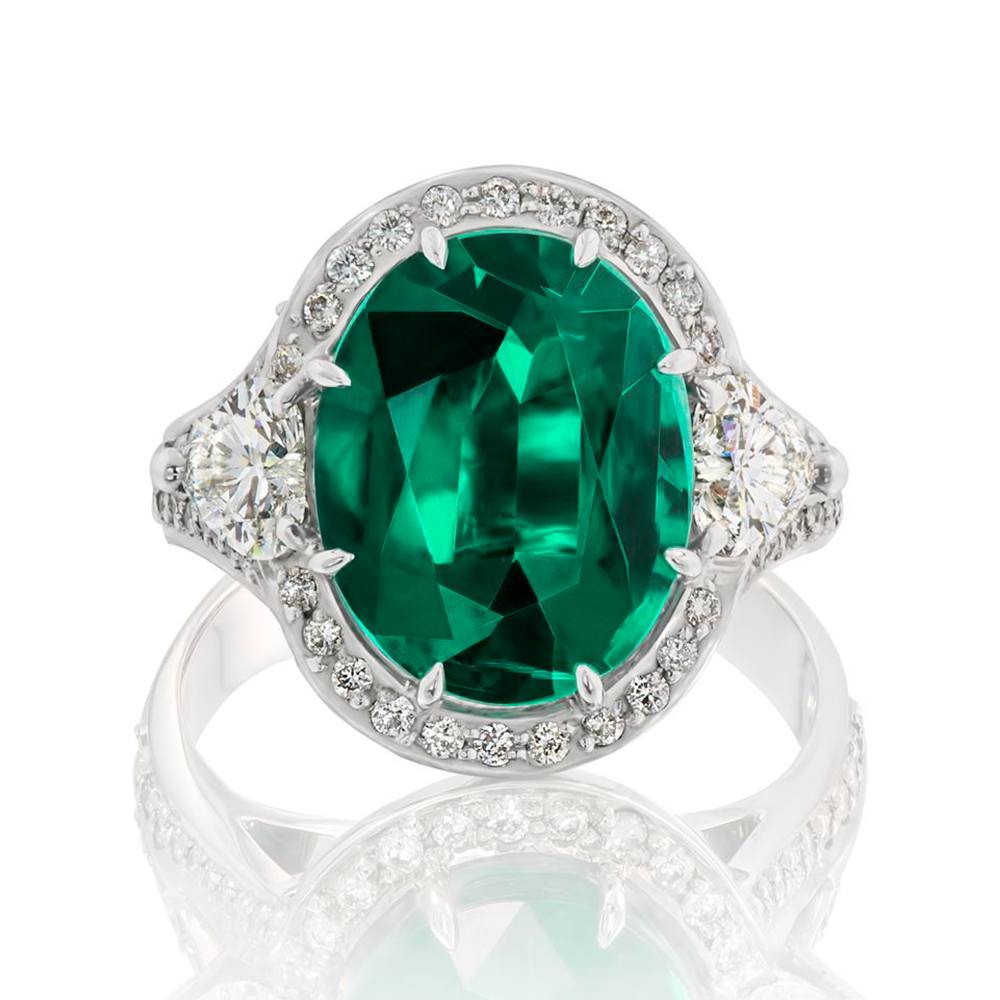 The 23 Best Emerald Engagement Rings - hitched.co.uk - hitched.co.uk