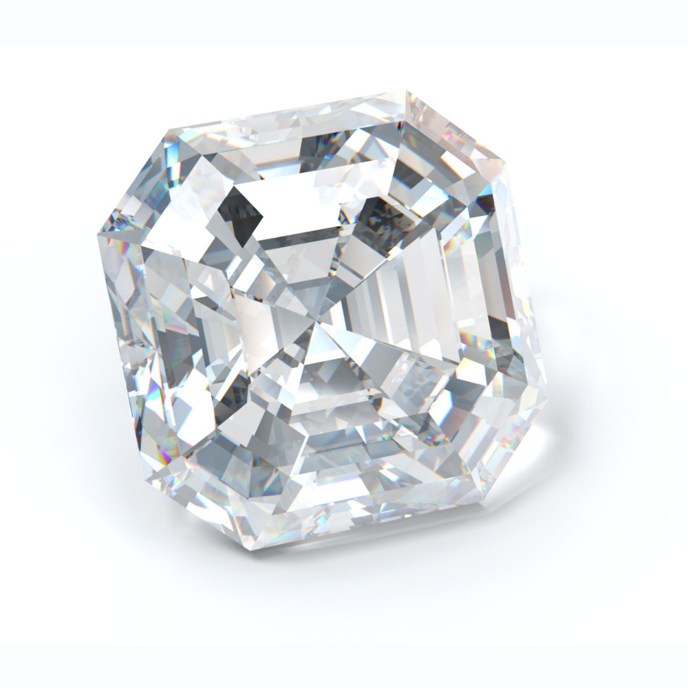 Fancy Shaped Diamonds - Asscher cut