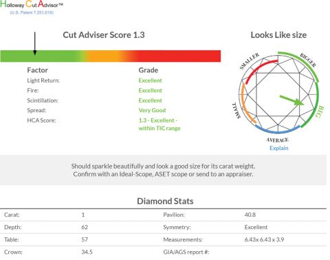 Holloway Cut Adviser - Holloway Diamonds