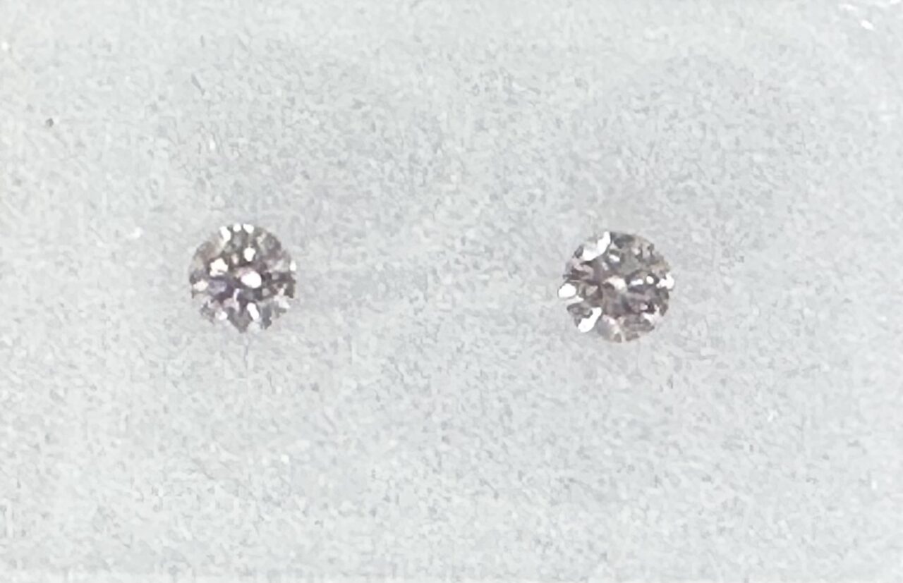 2 = 0.14ct Fancy Natural Pink Diamonds - Image 2