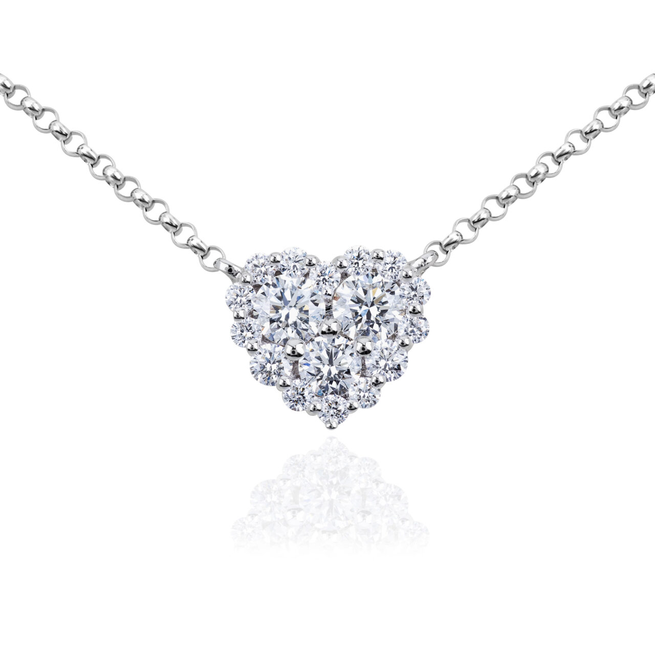 Diamond Heart Necklace