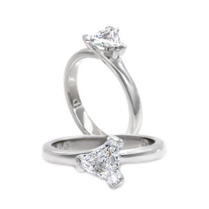 Trilliant Cut Diamond Solitaire Ring