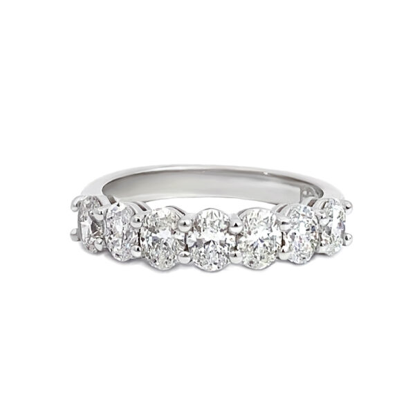 Oval Diamond Eternity Ring