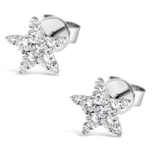 Diamond star studs