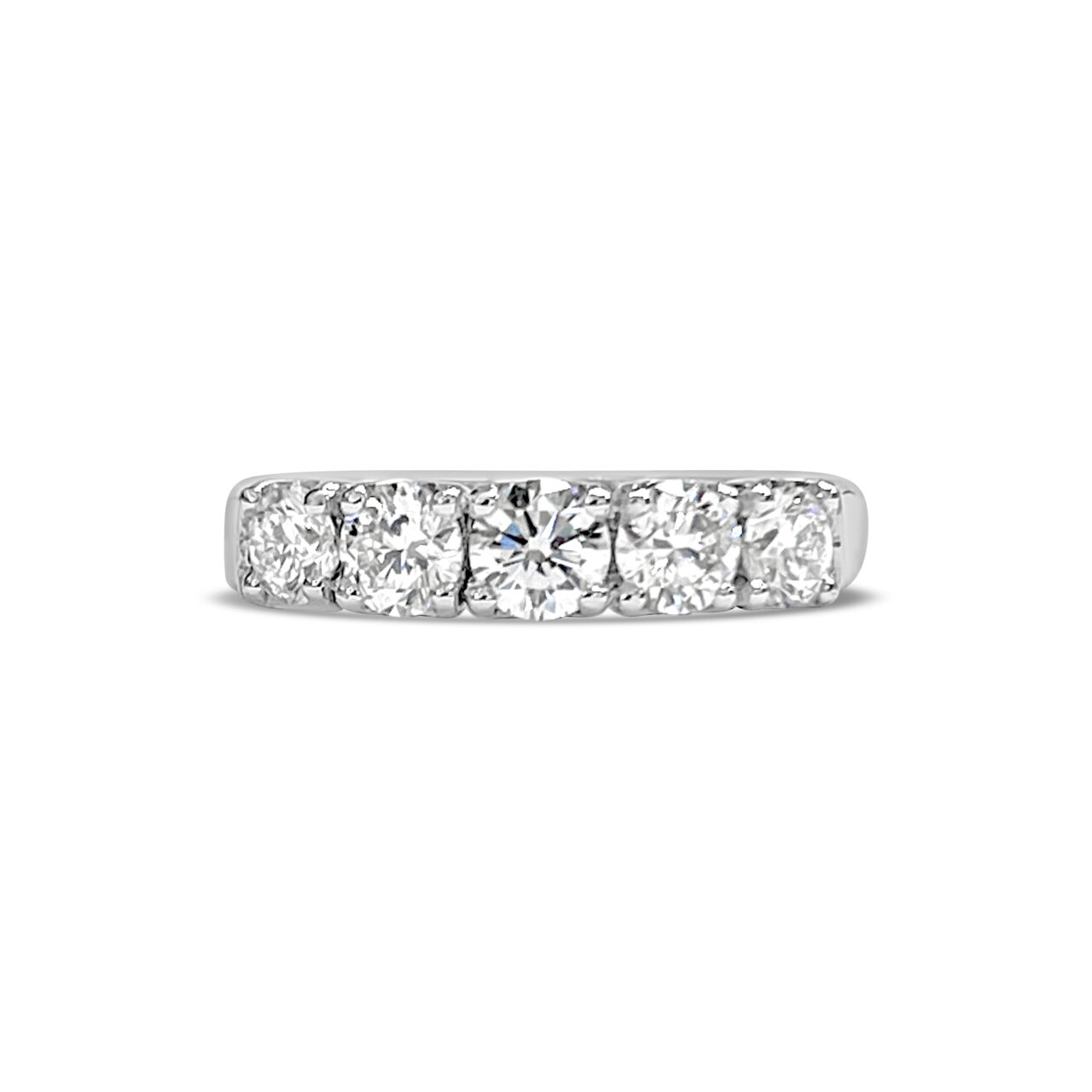 Five Diamond Eternity Ring