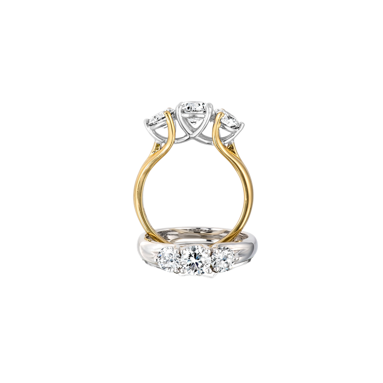 3 Stone Engagement Ring