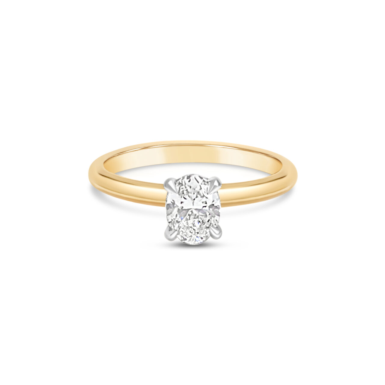 Oval Cut Solitaire Ring