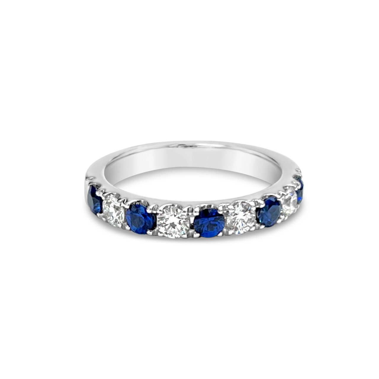 Sapphire & Diamond Eternity Ring