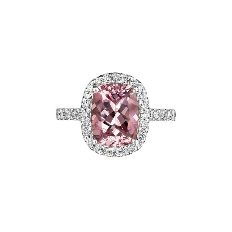 Morganite Engagement Ring