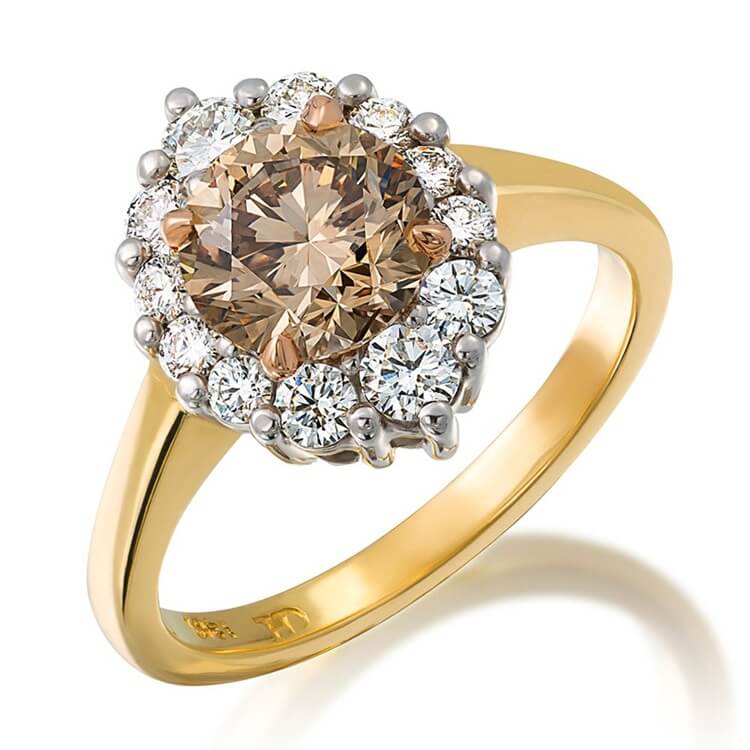 yellow gold metal for engagement ring